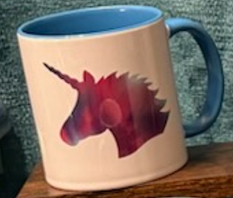 Watercolor Unicorn Mug